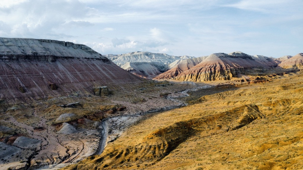 Aktau Badlands, Kazakhstan