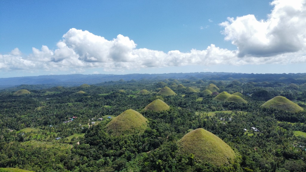 Chocolate Hills, Bohol, Philippinen