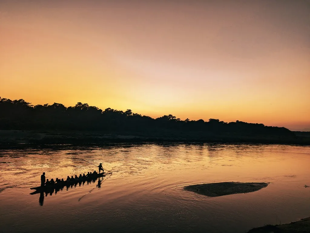 Nepal - Panzernashorn im Chitwan Nationalpark