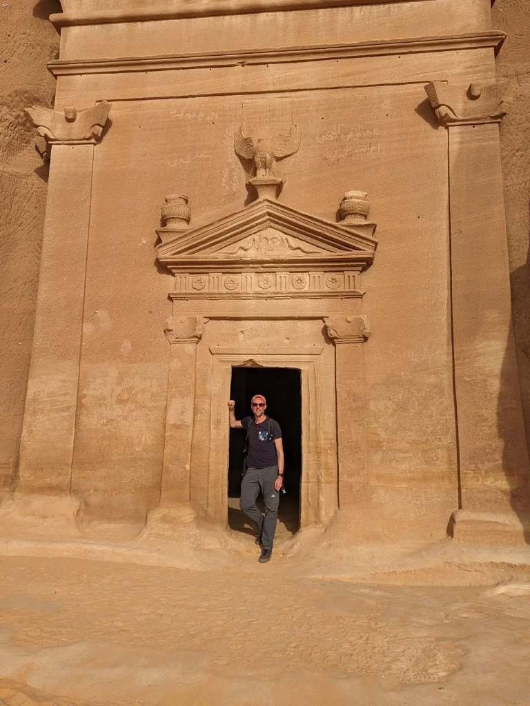 Paddi in Mada'in Salih, Saudi-Arabien / Paddi in Mada'in Salih, Saudi Arabia