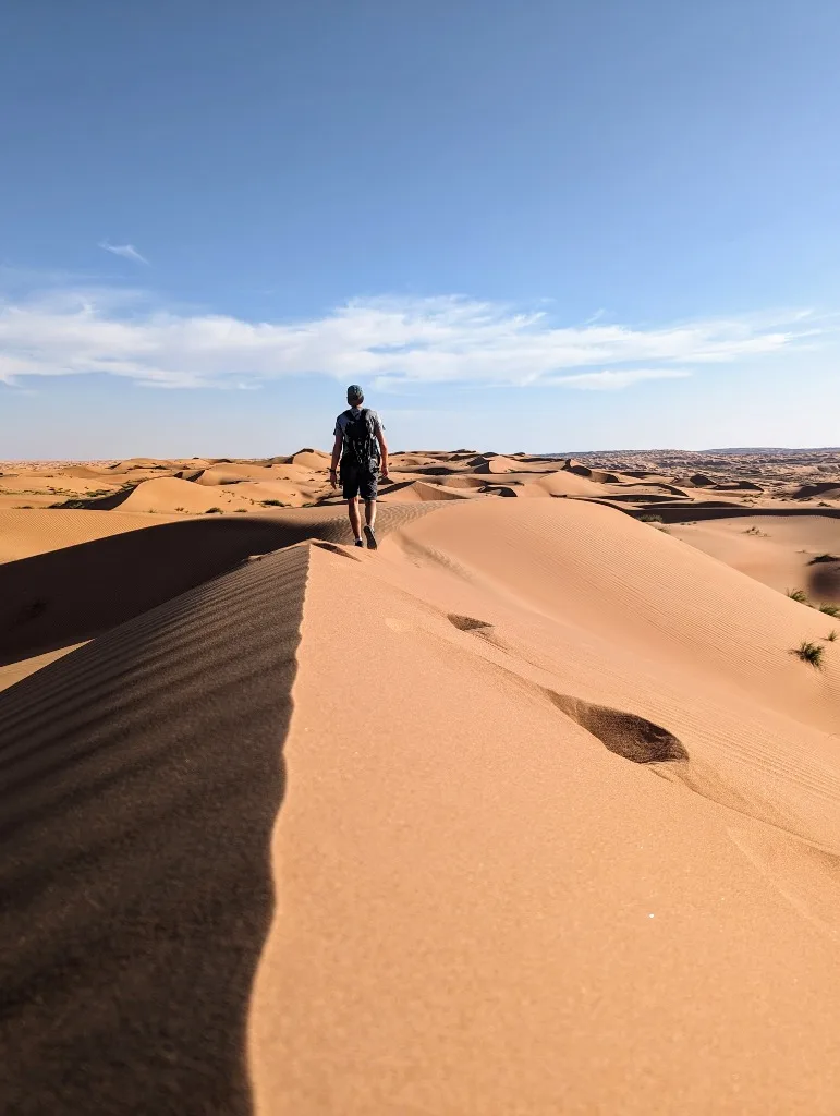 Paddi in den Wahiba Sands, Oman / Paddi in Wahiba Sands, Oman